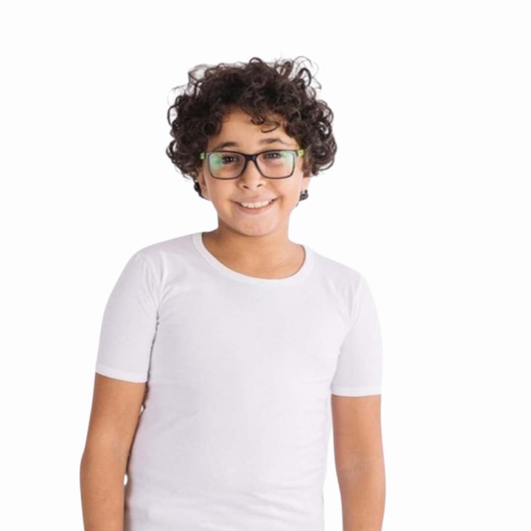 2 Boys Short Sleeves Cotton Undershirt - Image 1